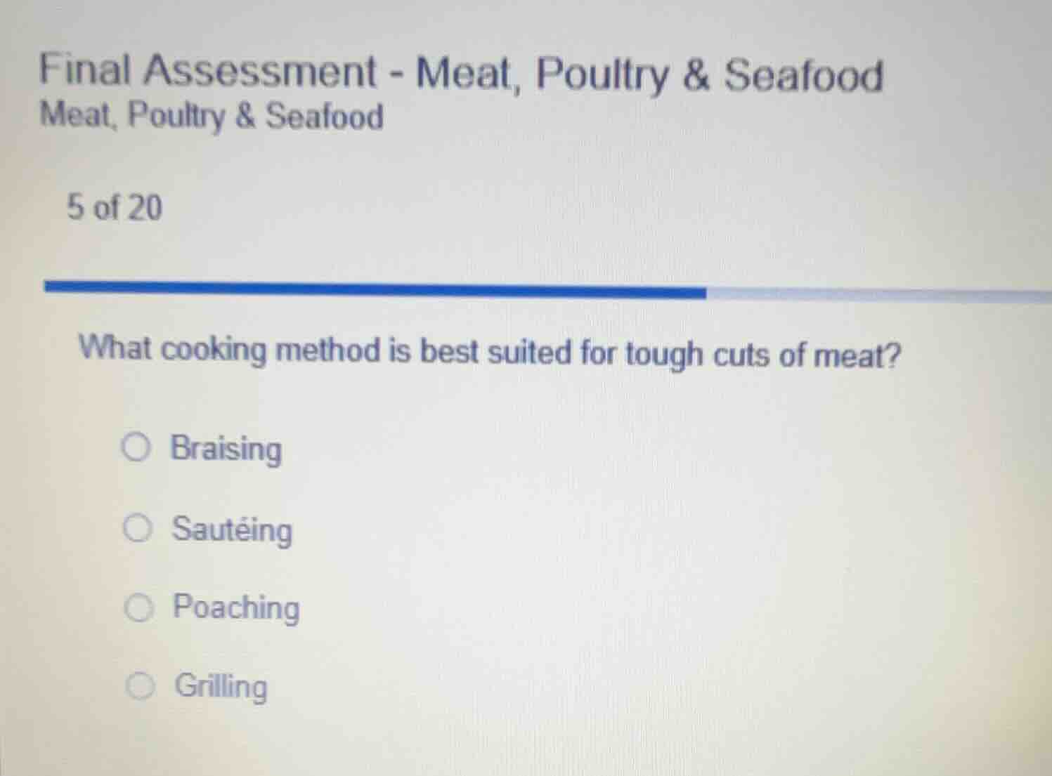 final assessment - meat, poultry & seafood meat, poultry & seafood 5 of…