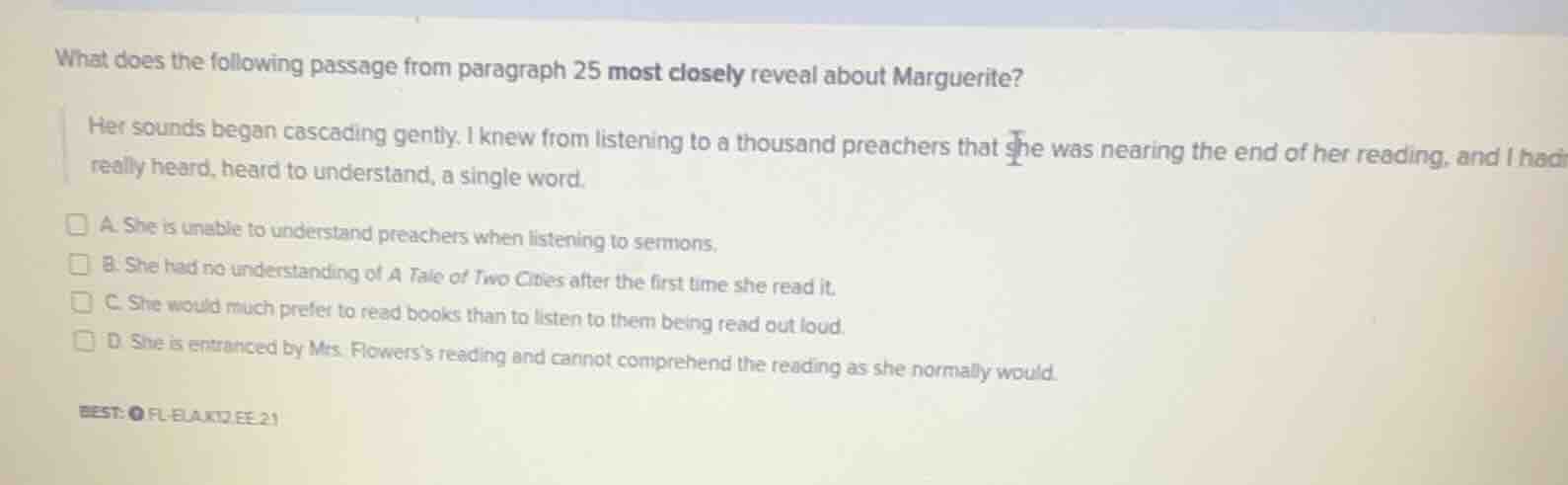 what does the following passage from paragraph 25 most closely reveal a…