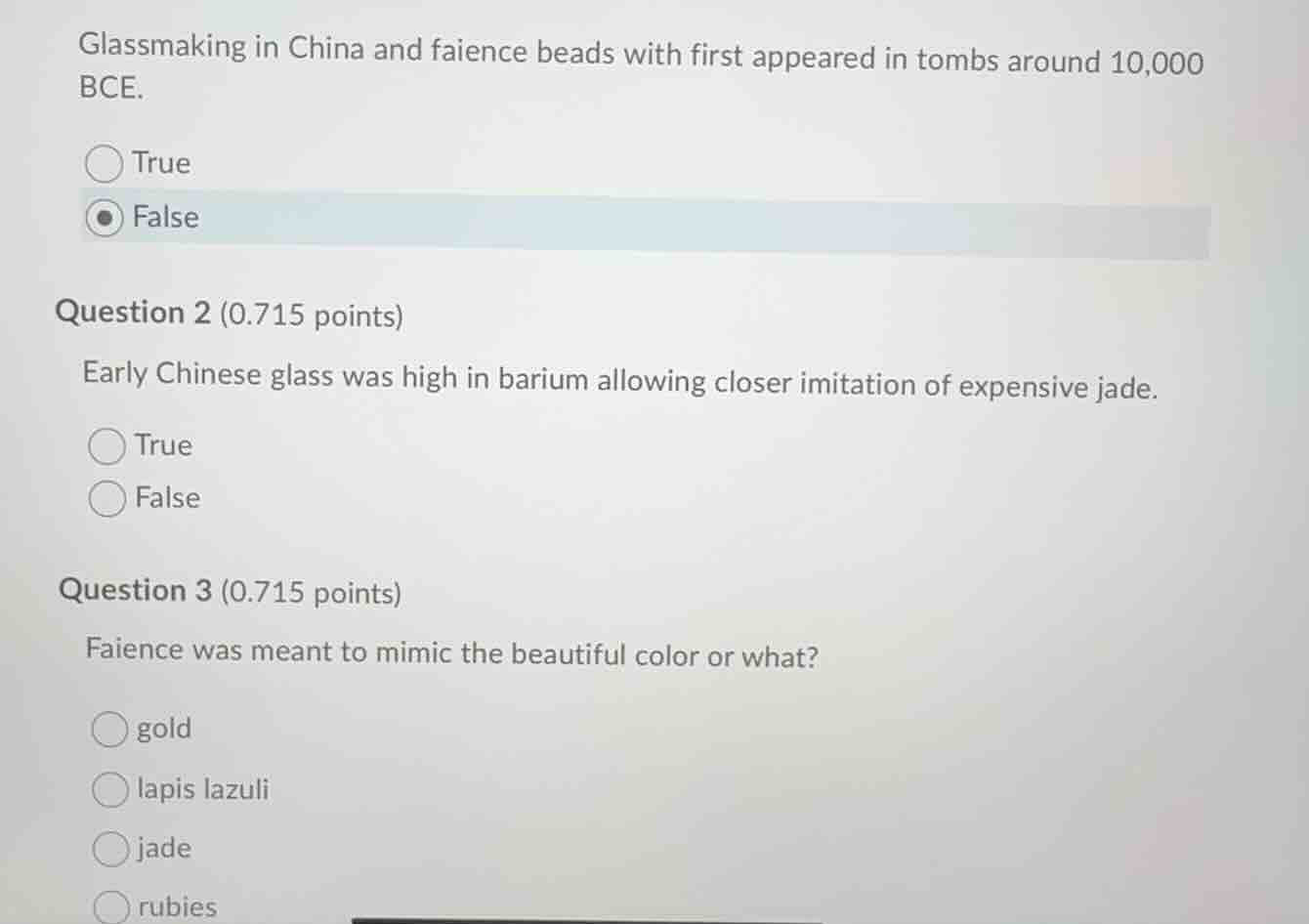 glassmaking in china and faience beads with first appeared in tombs aro…