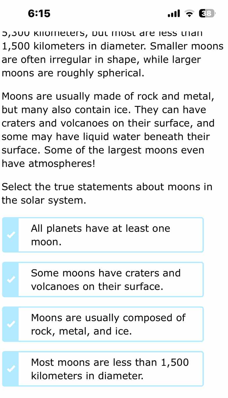 5,500 kilometers, but most are less than 1,500 kilometers in diameter. …