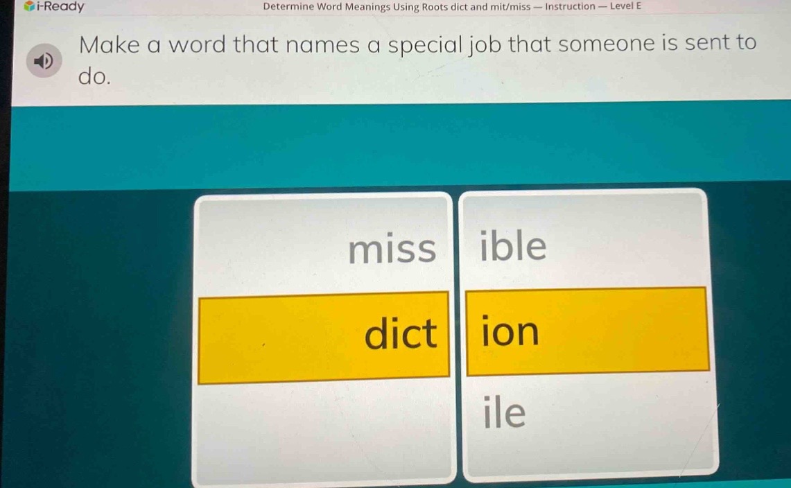 determine word meanings using roots dict and mit/miss — instruction — l…