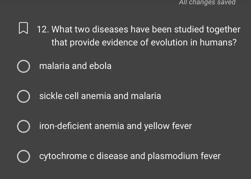 12. what two diseases have been studied together that provide evidence …