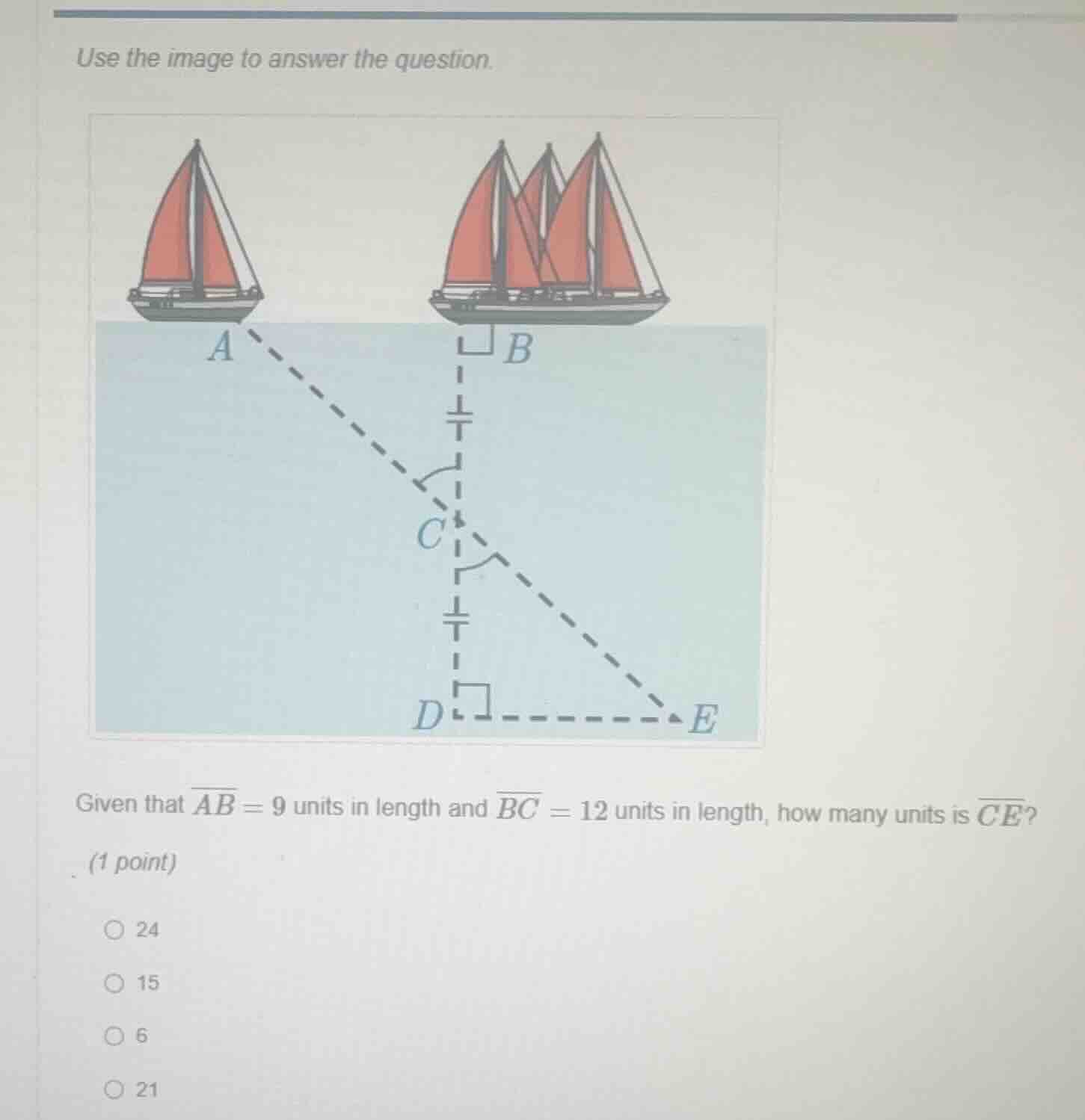 use the image to answer the question. given that \\(\\overline{ab} = 9\…