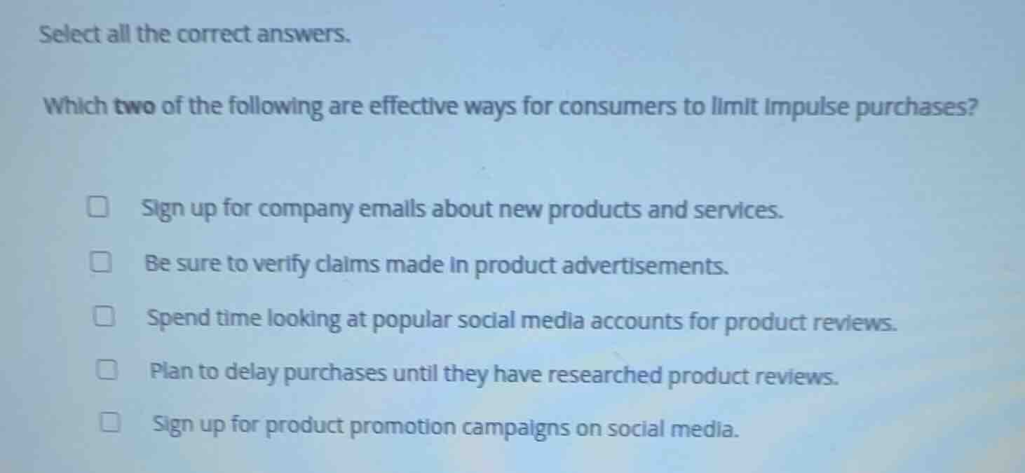 select all the correct answers. which two of the following are effectiv…