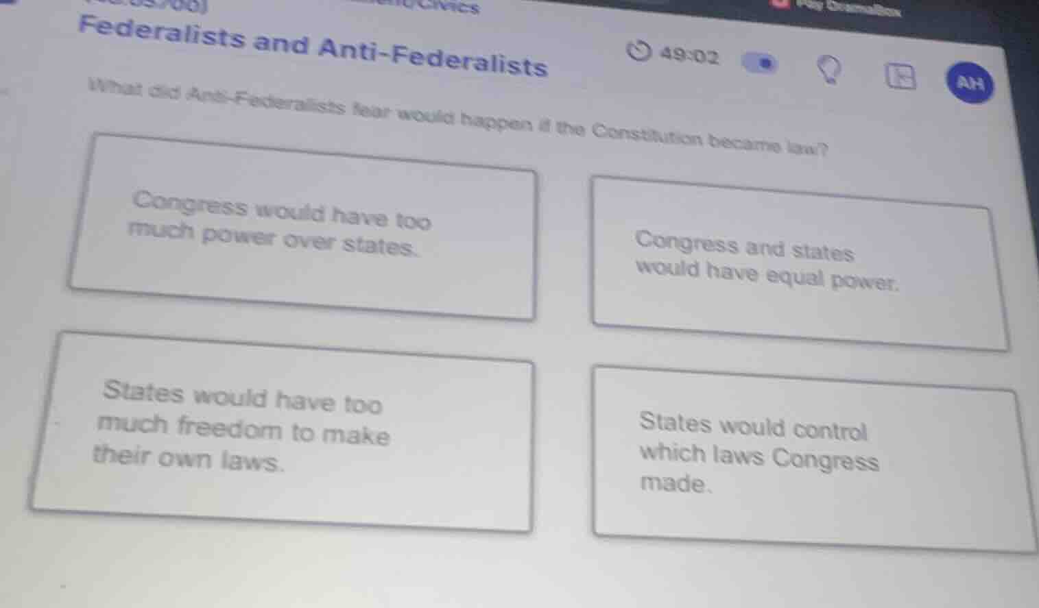 federalists and anti - federalists what did anti - federalists fear wou…