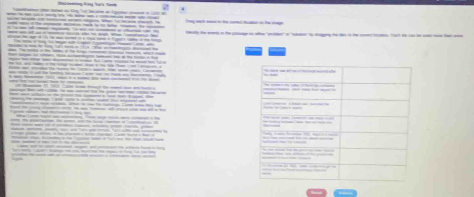 discovering king tuts tomb (background) king tut (or tutankhamun) becam…