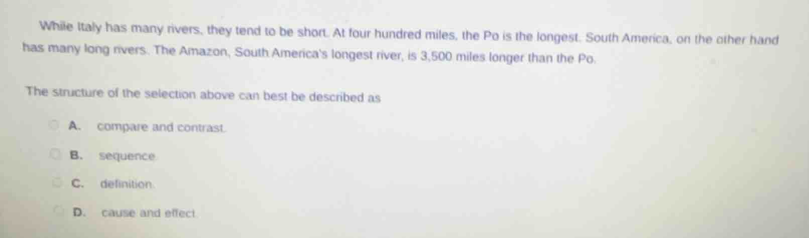 while italy has many rivers, they tend to be short. at four hundred mil…