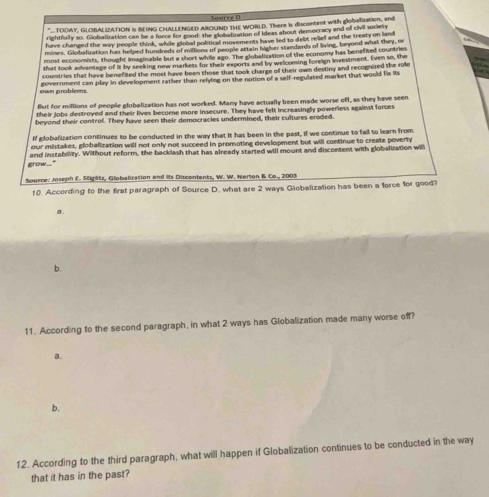 source d \_today, globalization is being challenged around the world. t…