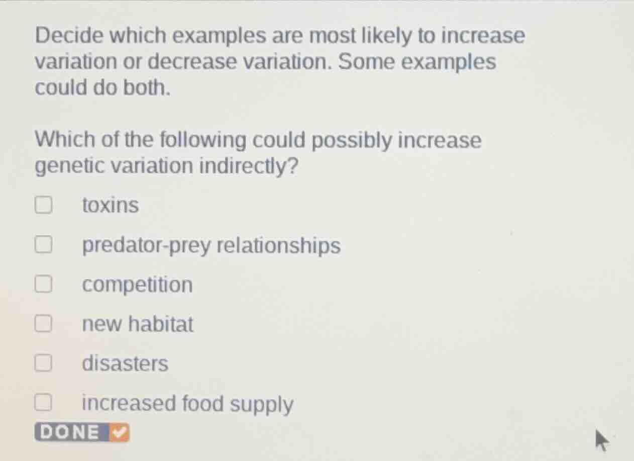 decide which examples are most likely to increase variation or decrease…
