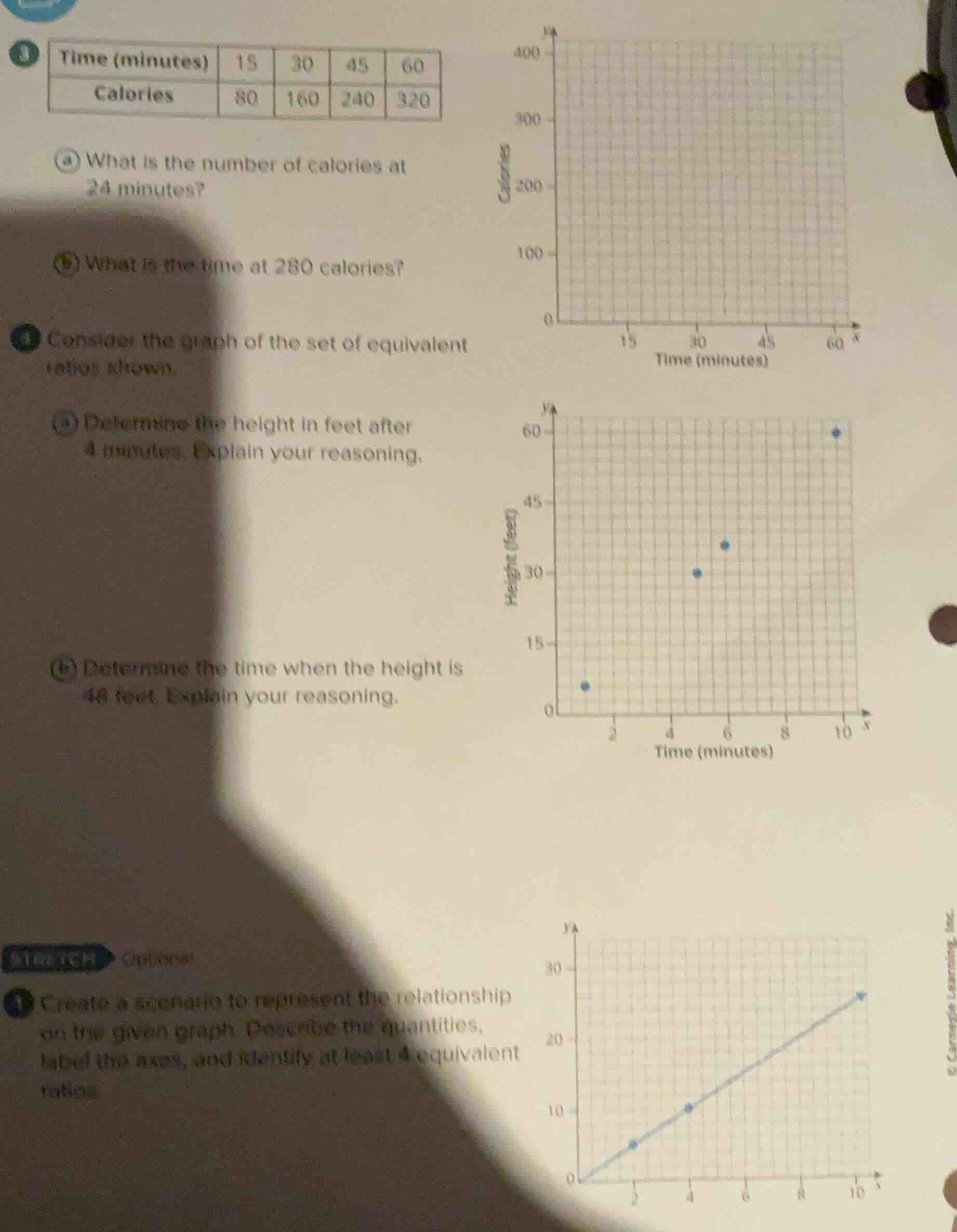 3 | time (minutes) | 15 | 30 | 45 | 60 | | --- | --- | --- | --- | --- …