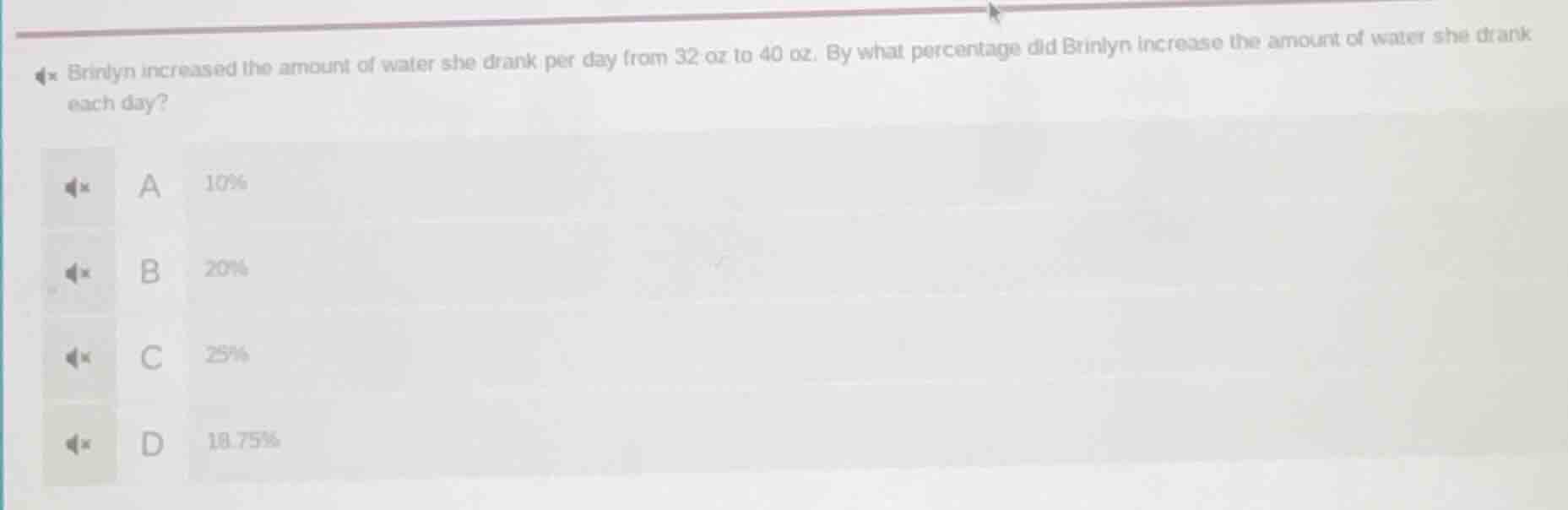 brinlyn increased the amount of water she drank per day from 32 oz to 4…