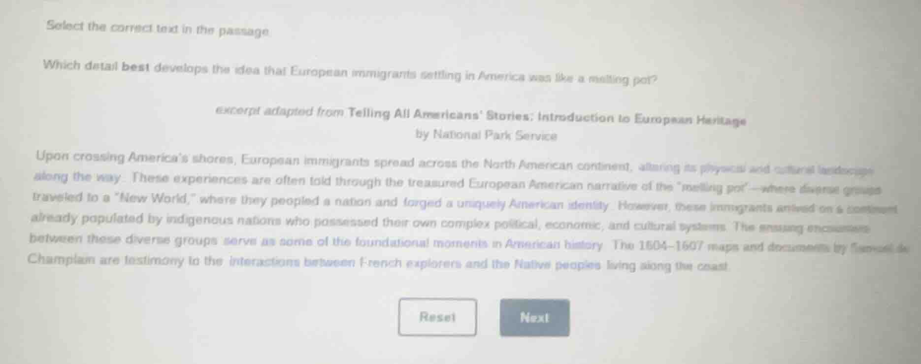 select the correct text in the passage. which detail best develops the …