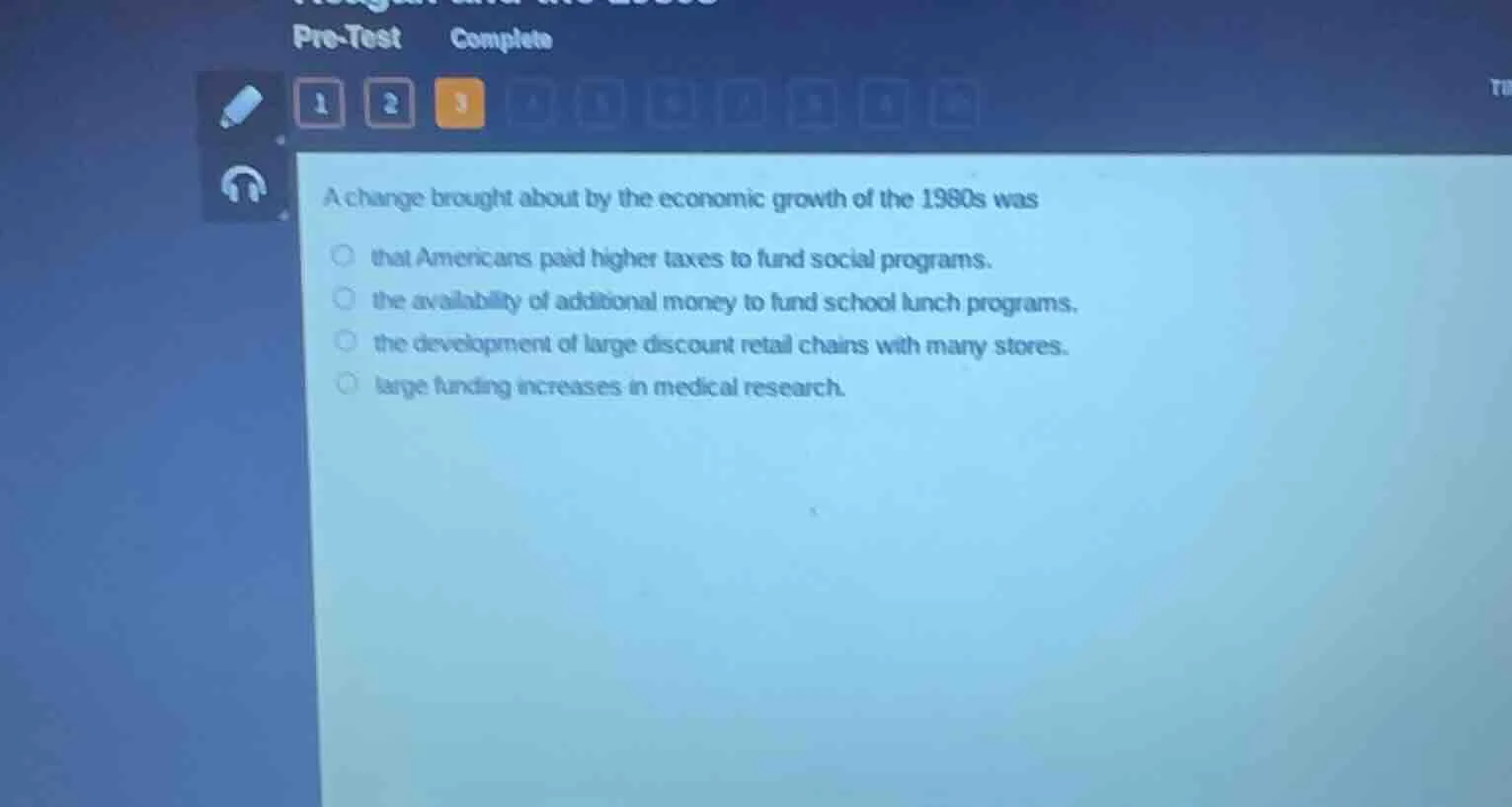 a change brought about by the economic growth of the 1980s was that ame…