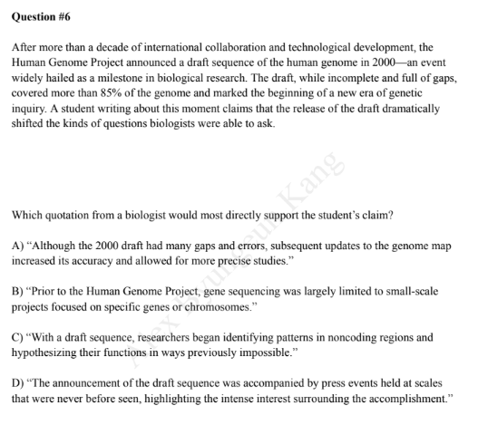 question #6 after more than a decade of international collaboration and…