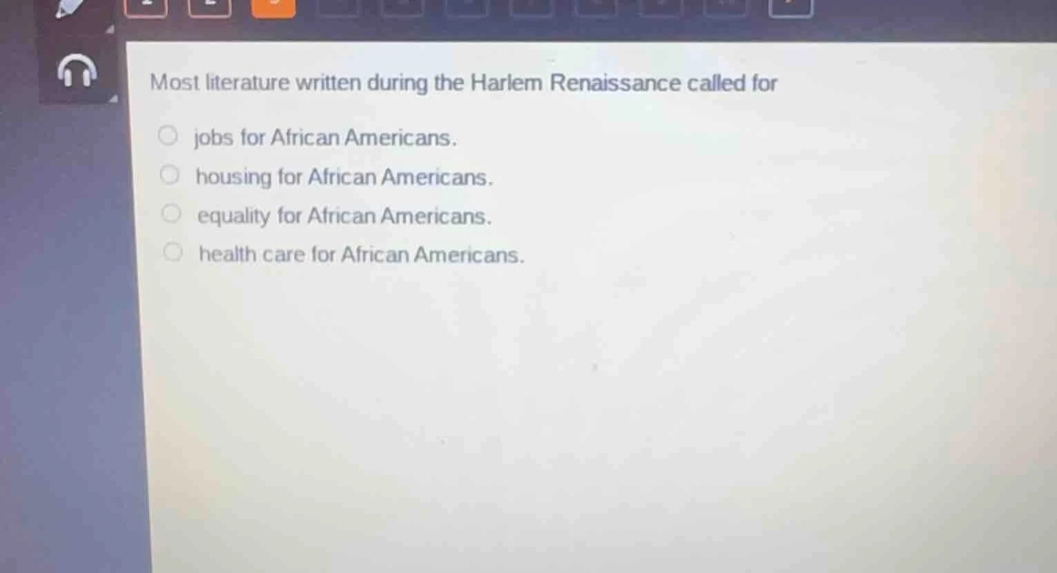 most literature written during the harlem renaissance called for jobs f…