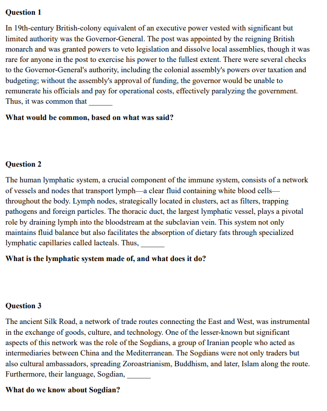 question 1 in 19th - century british - colony equivalent of an executiv…