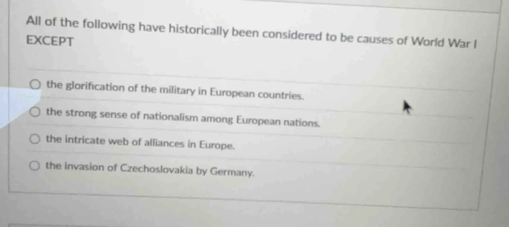 all of the following have historically been considered to be causes of …