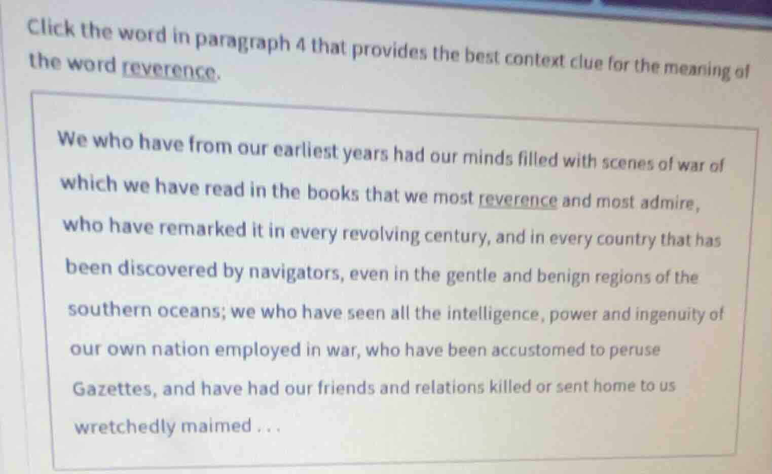 click the word in paragraph 4 that provides the best context clue for t…