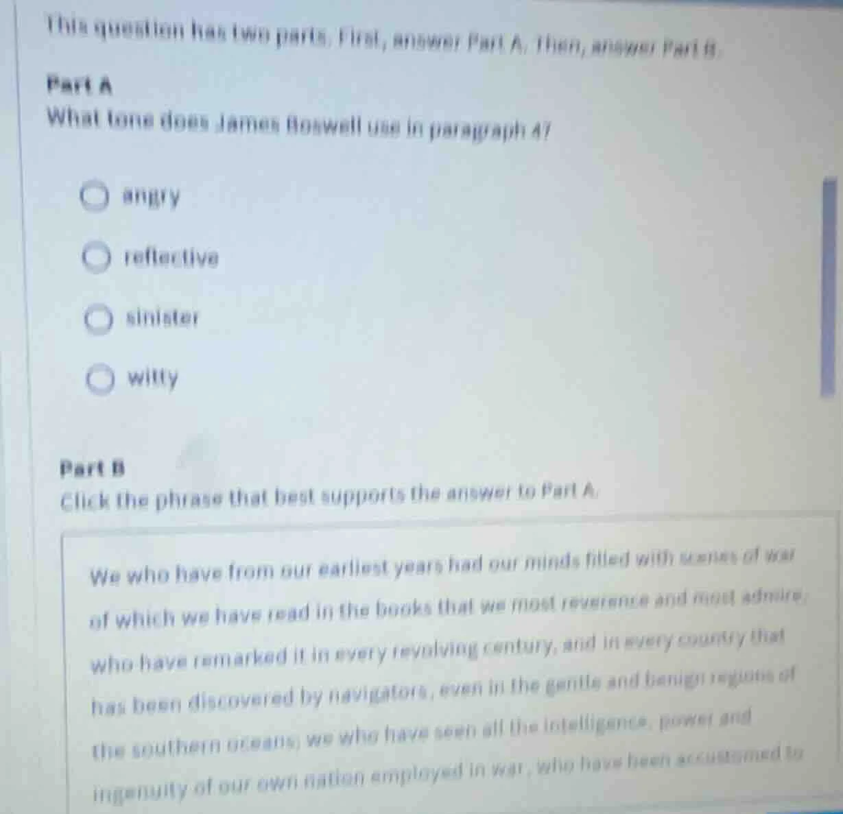 this question has two parts. first, answer part a. then, answer part b.…
