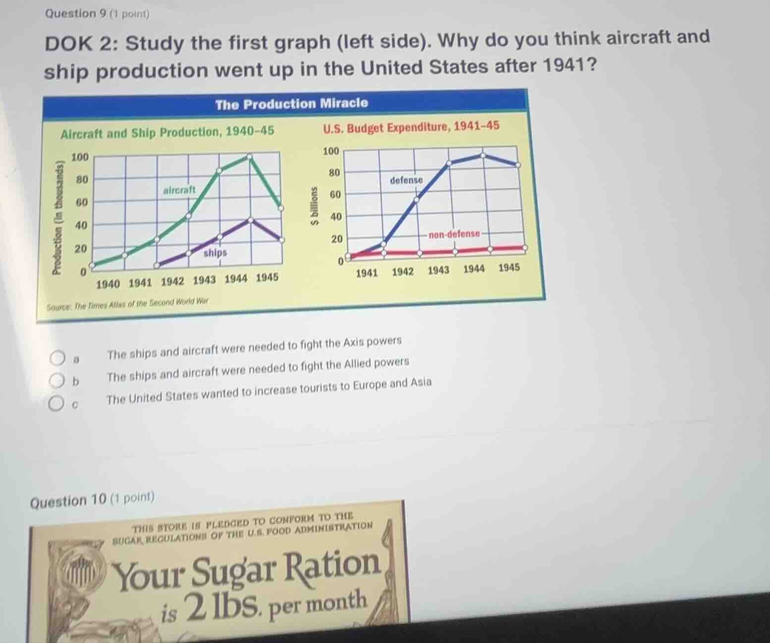 question 9 (1 point) dok 2: study the first graph (left side). why do y…