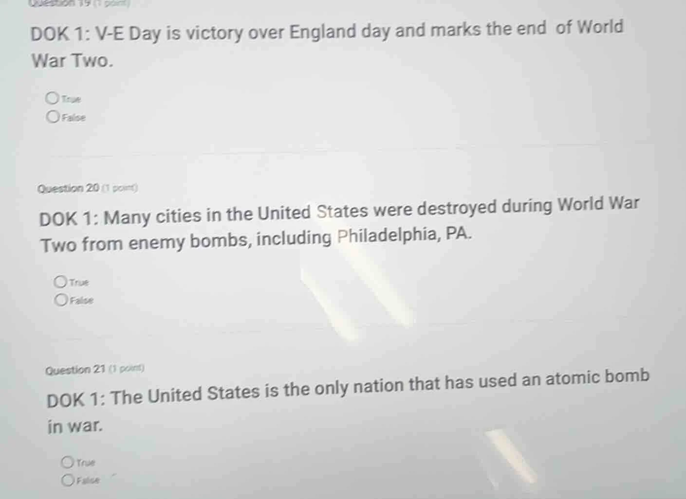 question 19 (1 point) dok 1: v-e day is victory over england day and ma…