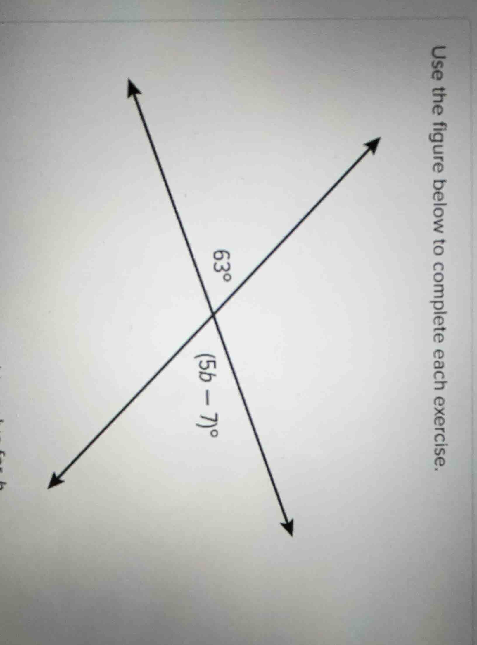 use the figure below to complete each exercise. figure showing two inte…
