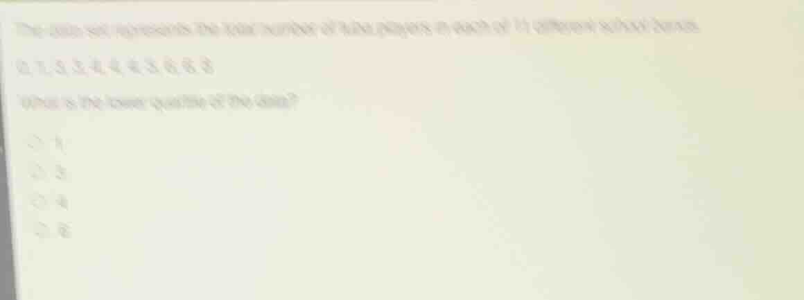 the data set represents the total number of tuna players in each of 11 …