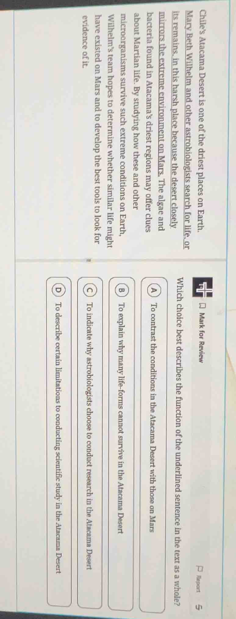 chile’s atacama desert is one of the driest places on earth. mary beth …