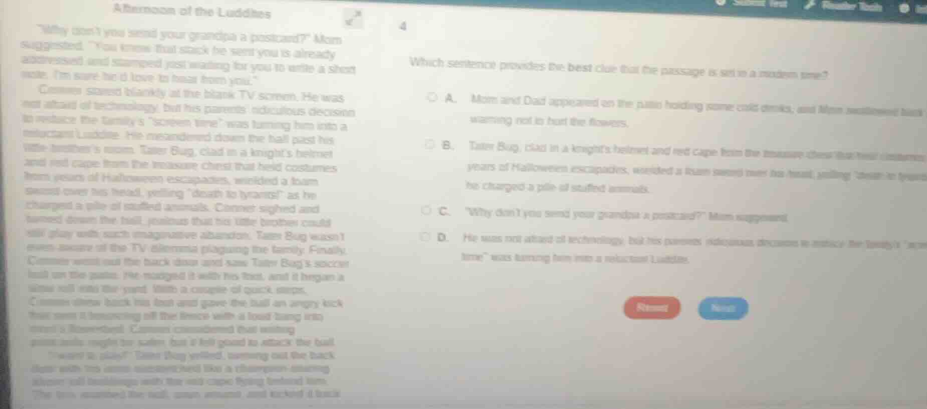 afternoon of the luddites \why dont you send your grandpa a postcard?\ …