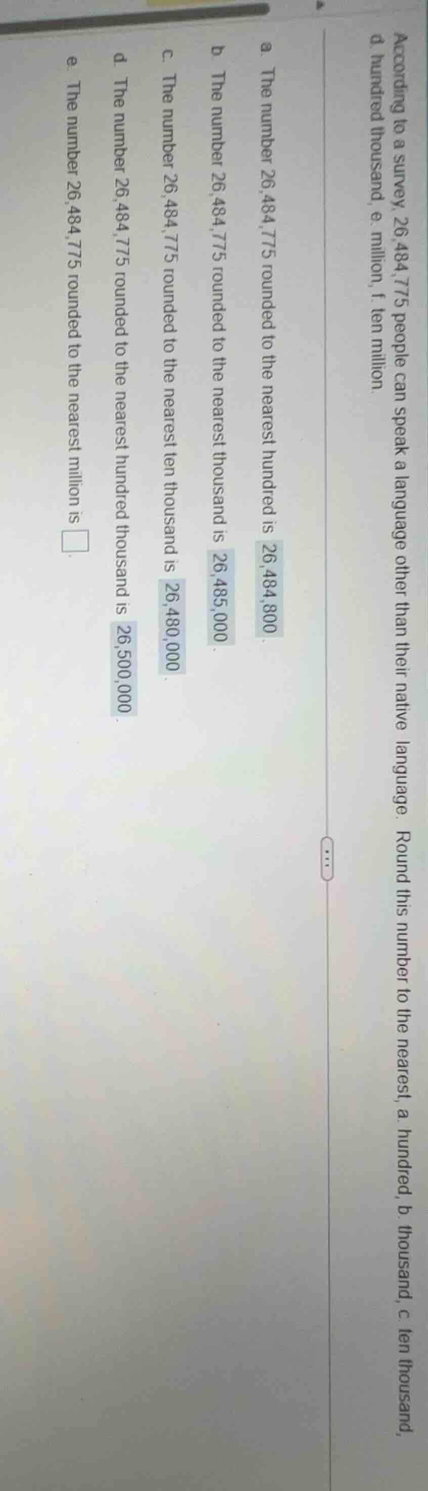 according to a survey, 26,484,775 people can speak a language other tha…