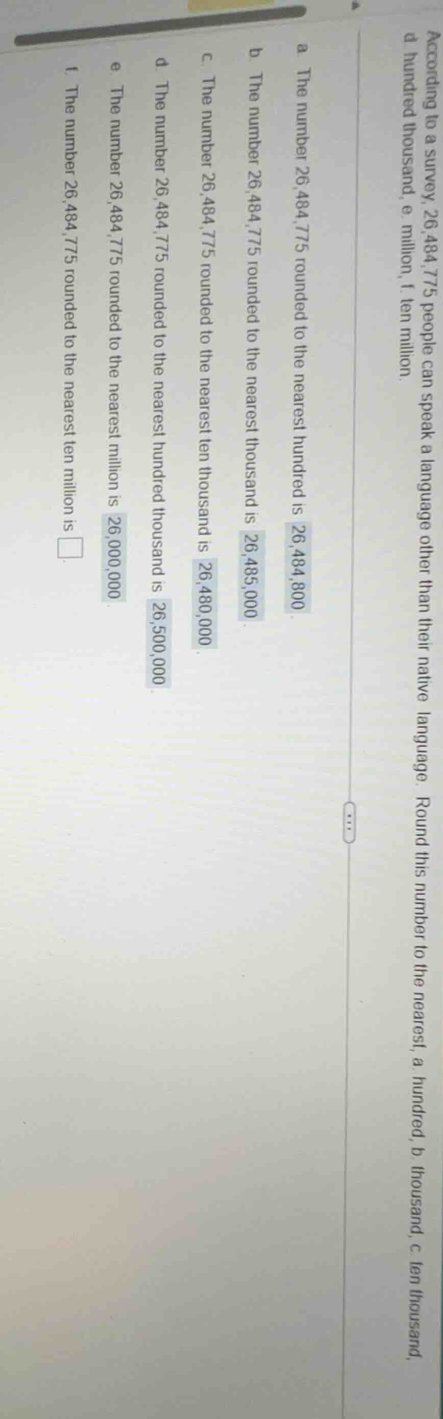 according to a survey, 26,484,775 people can speak a language other tha…