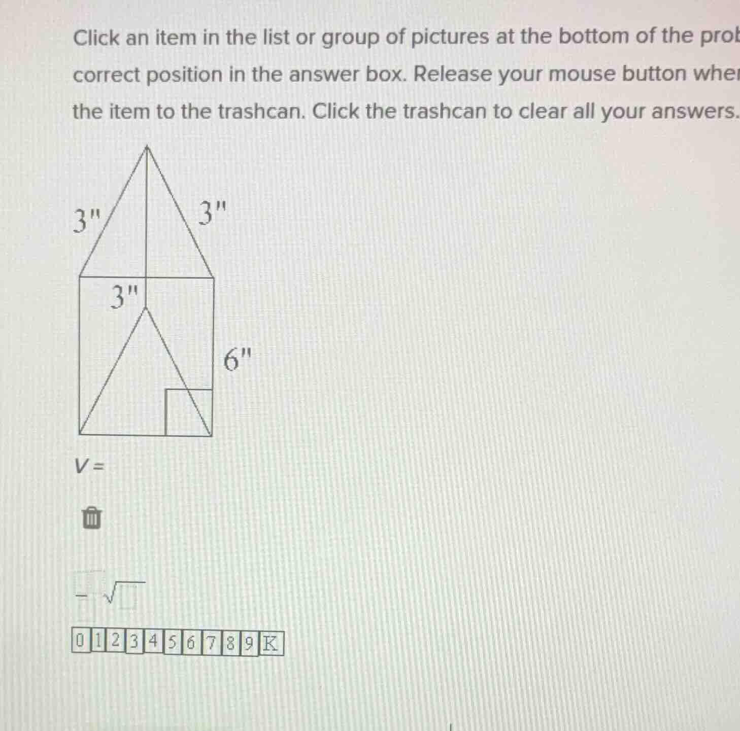 click an item in the list or group of pictures at the bottom of the pro…