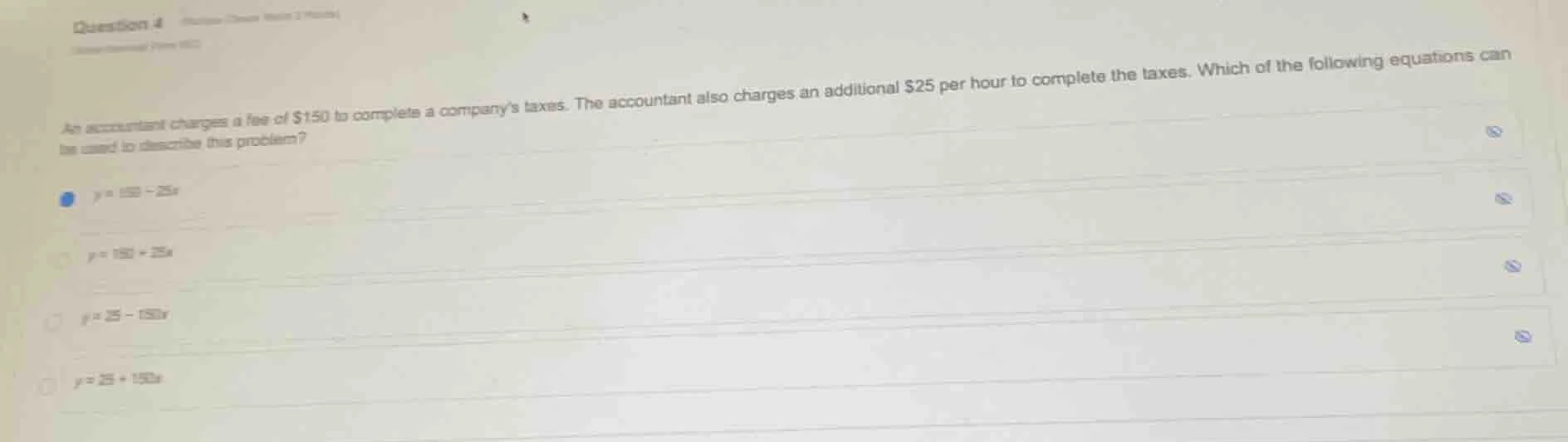 question 4 (multiple choice worth 2 points) (00:00 - 00:52) an accounta…