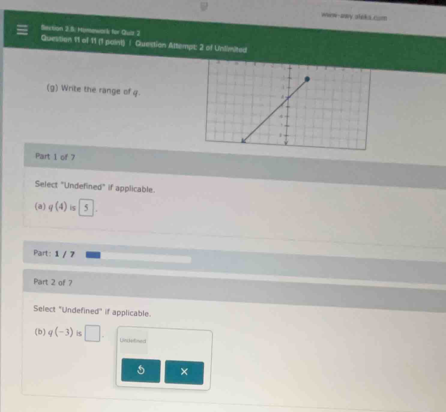 section 2.6 homework for quiz 2 question 11 of 11 (1 point) | question …