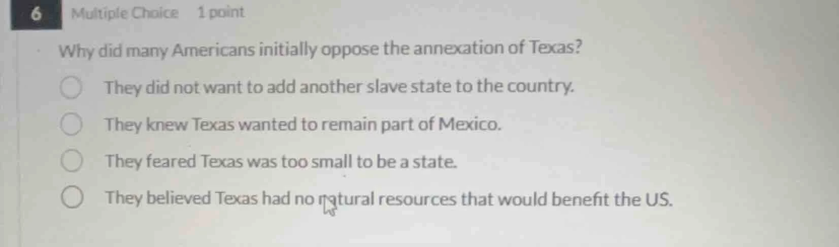 6 multiple choice 1 point why did many americans initially oppose the a…