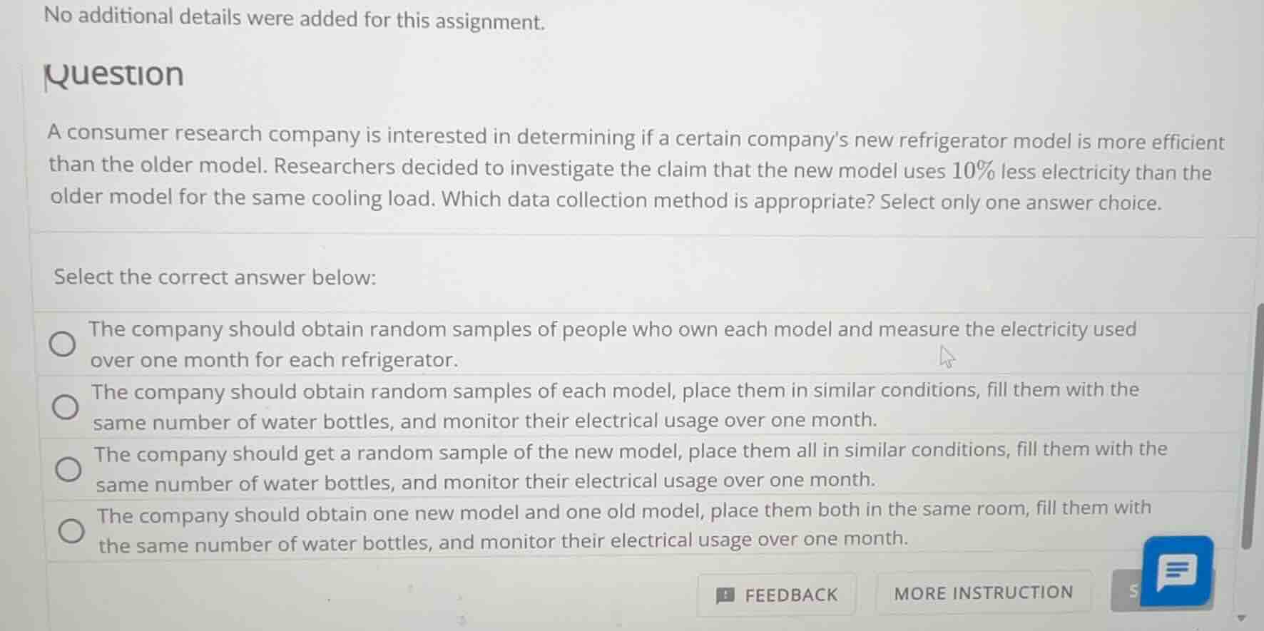 no additional details were added for this assignment. question a consum…