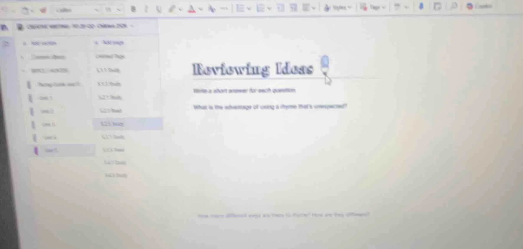 reviewing ideas write a short answer for each question what is the adva…