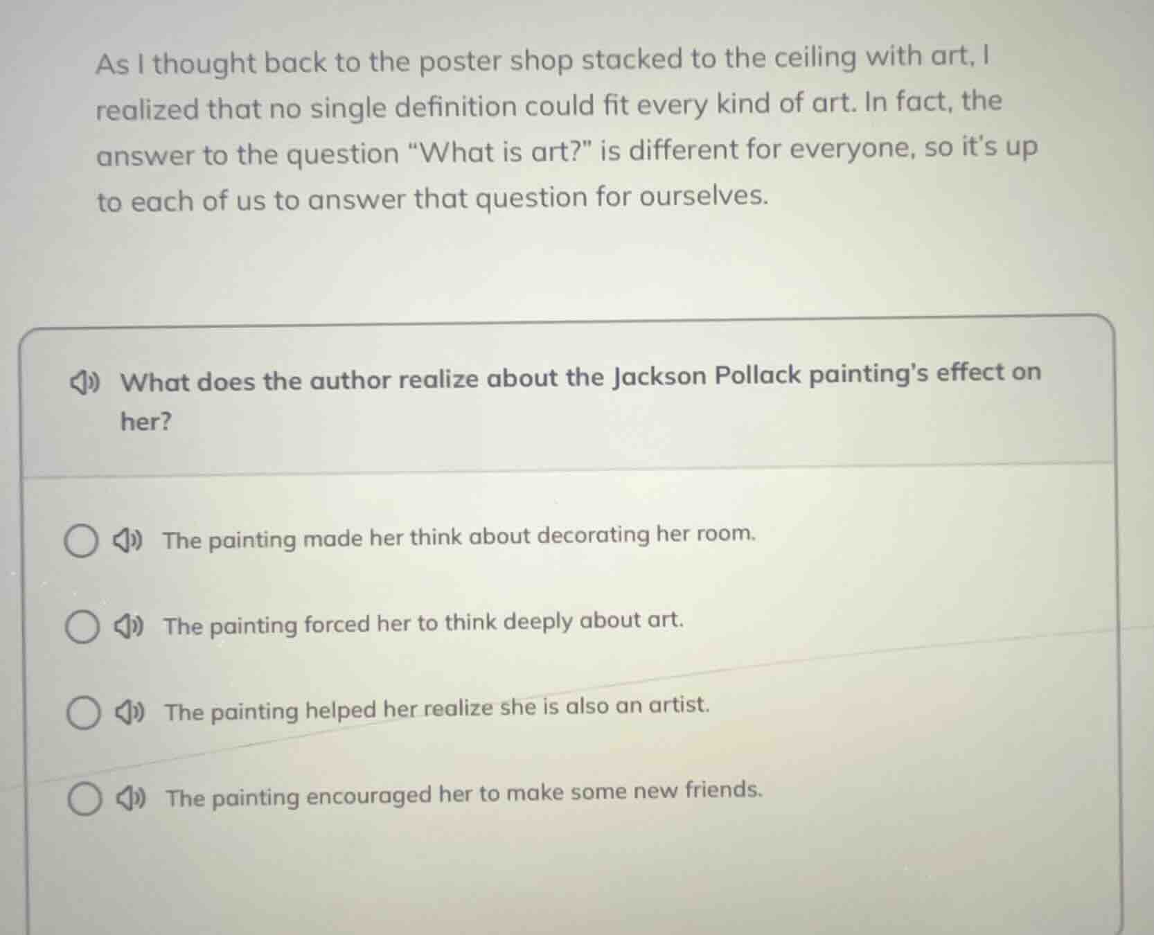 as i thought back to the poster shop stacked to the ceiling with art, i…