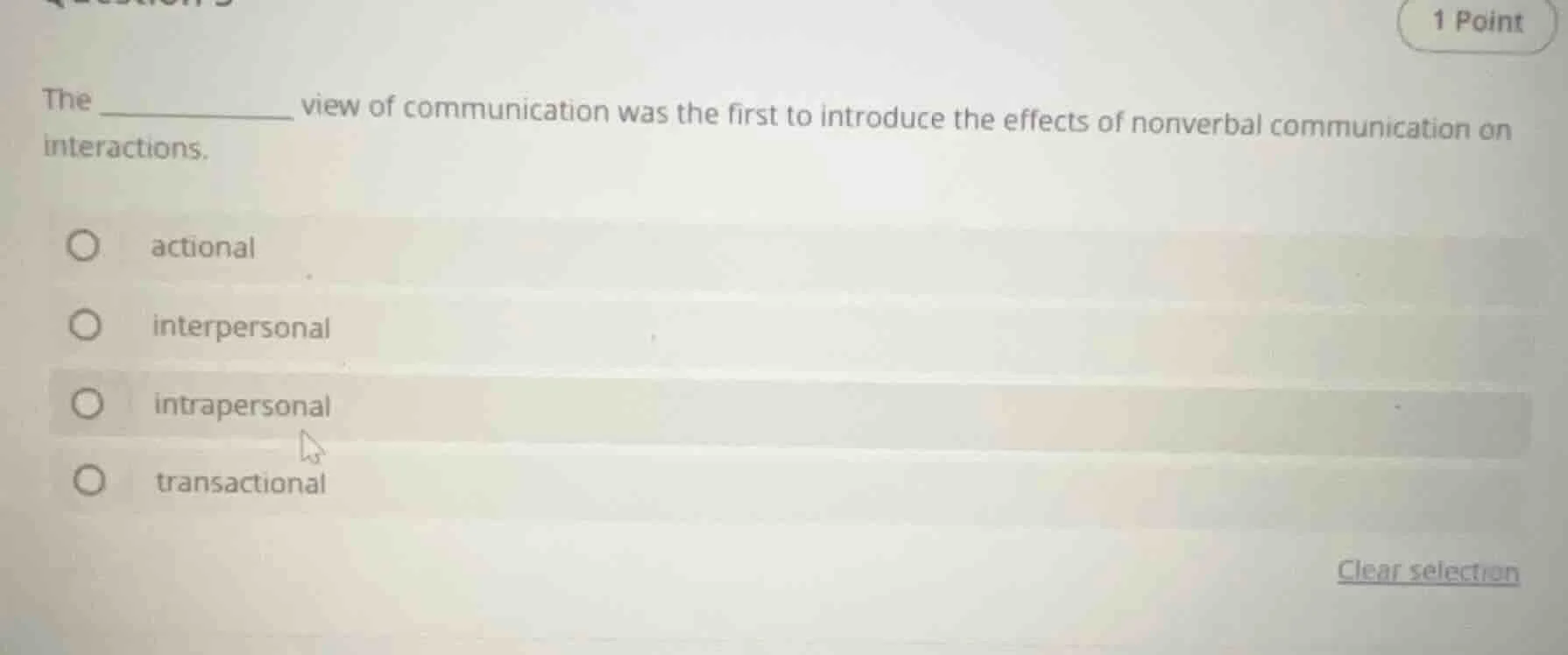 the _________ view of communication was the first to introduce the effe…