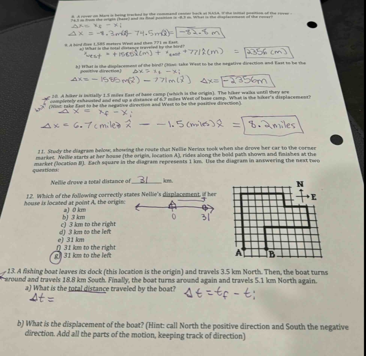8. a rover on mars is being tracked by the command center back at nasa.…