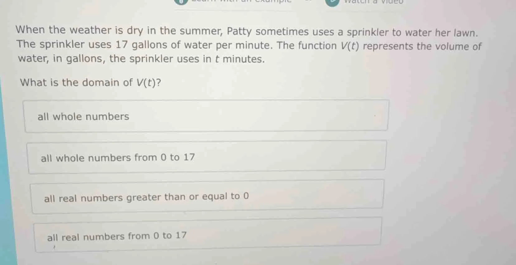when the weather is dry in the summer, patty sometimes uses a sprinkler…