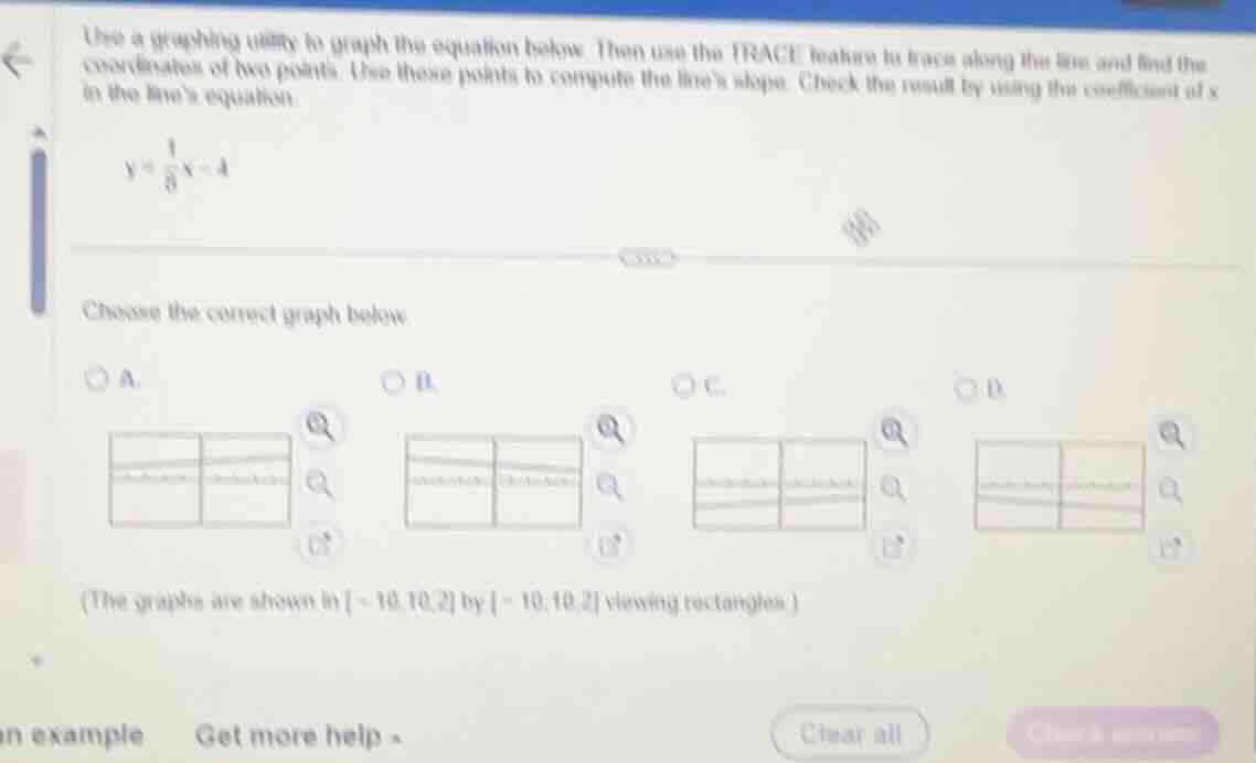 use a graphing utility to graph the equation below. then use the trace …