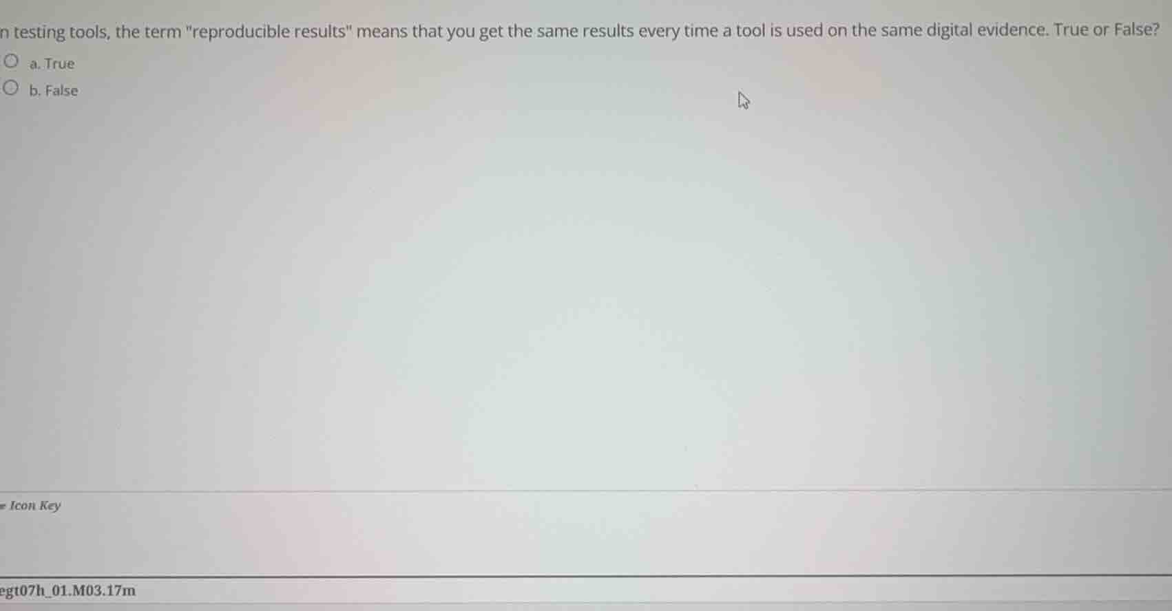 in testing tools, the term eproducible results\ means that you get the …
