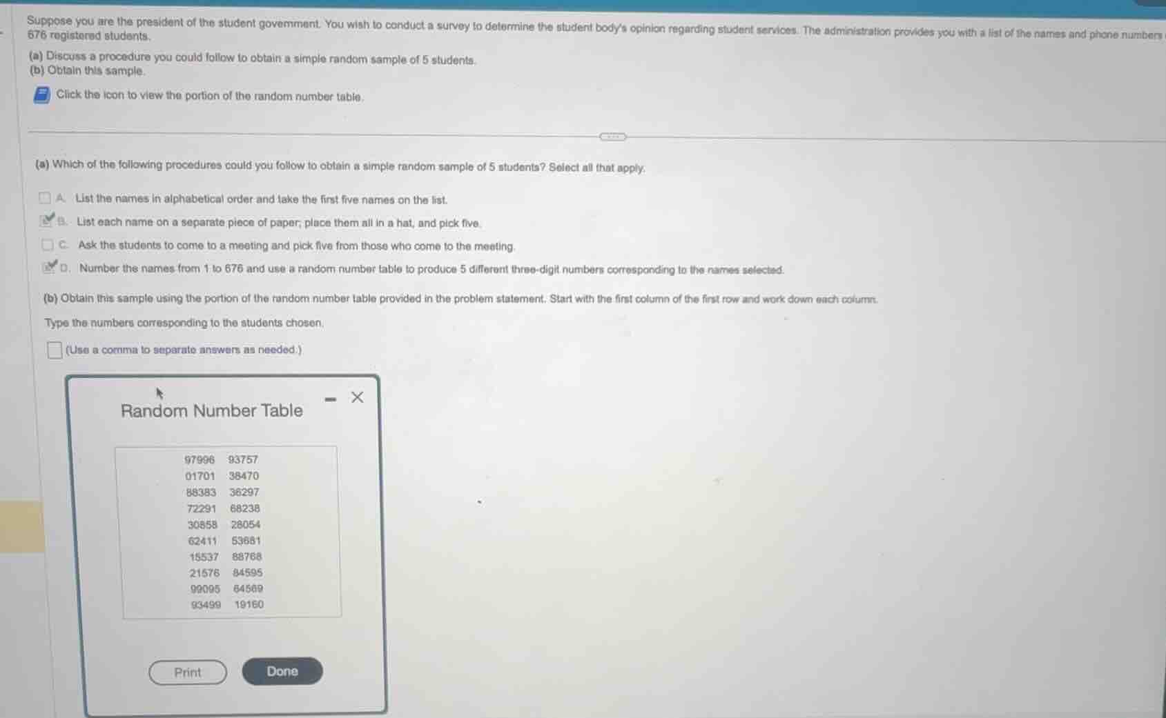 suppose you are the president of the student government. you wish to co…