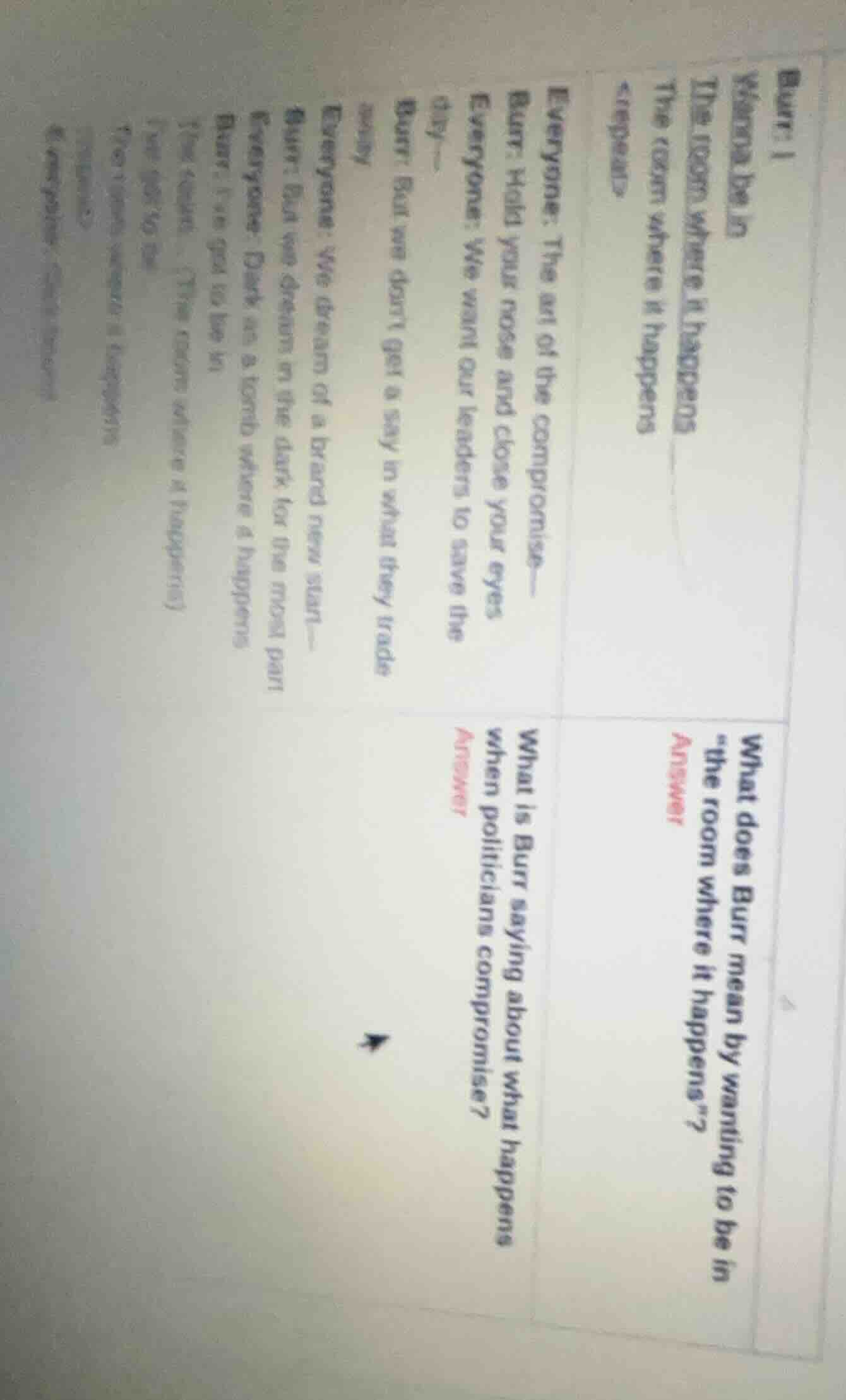burr: i wanna be in the room where it happens the room where it happens…