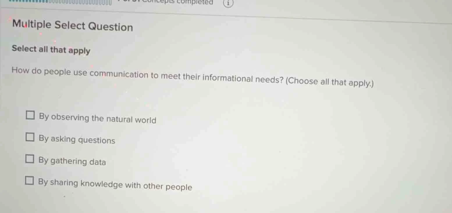 multiple select question select all that apply how do people use commun…