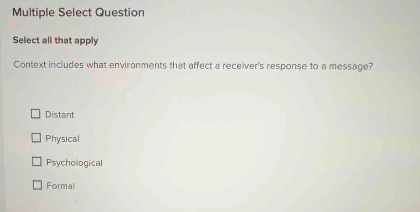 multiple select question select all that apply context includes what en…