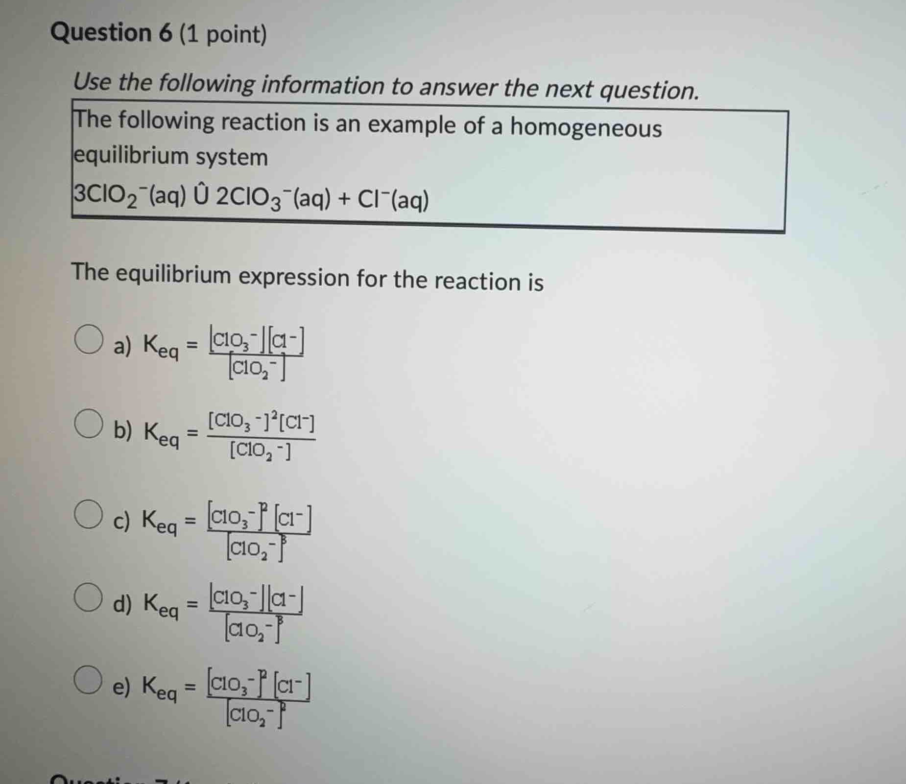 question 6 (1 point) use the following information to answer the next q…