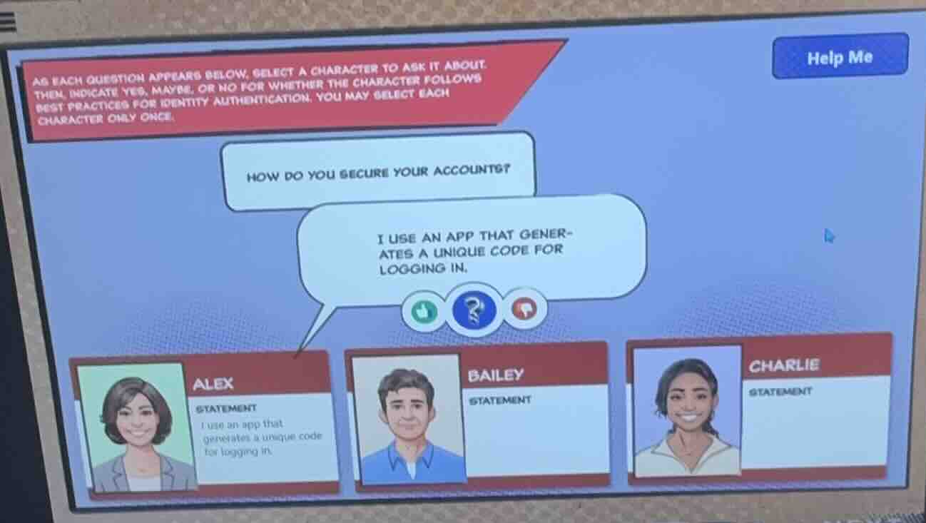 as each question appears below, select a character to ask it about. the…