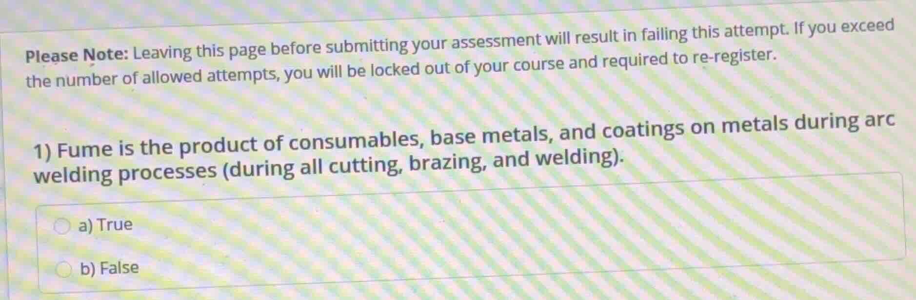 please note: leaving this page before submitting your assessment will r…